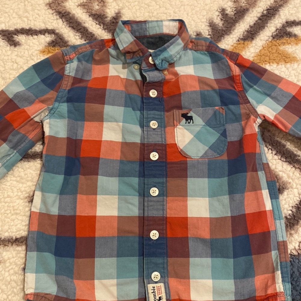 Abercrombie boys long sleeve shirt